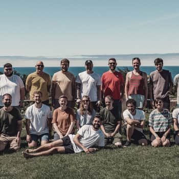 Series Eight team photo in portugal